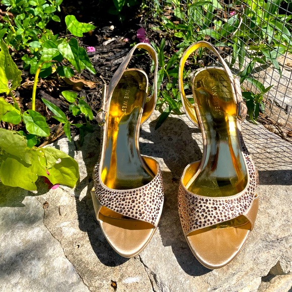 Nine West Shoes - Nine West, In the Bank, Champagne, Heels, Size 7.5